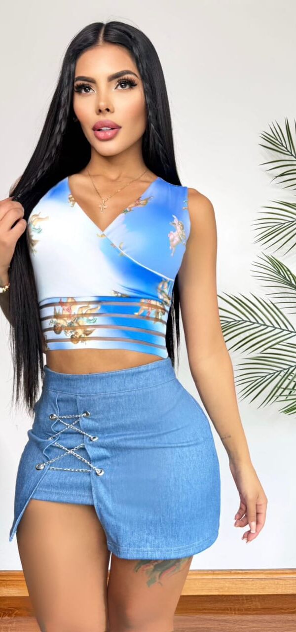 Blusa cruzada angel
