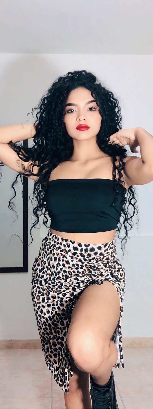 Falda larga
